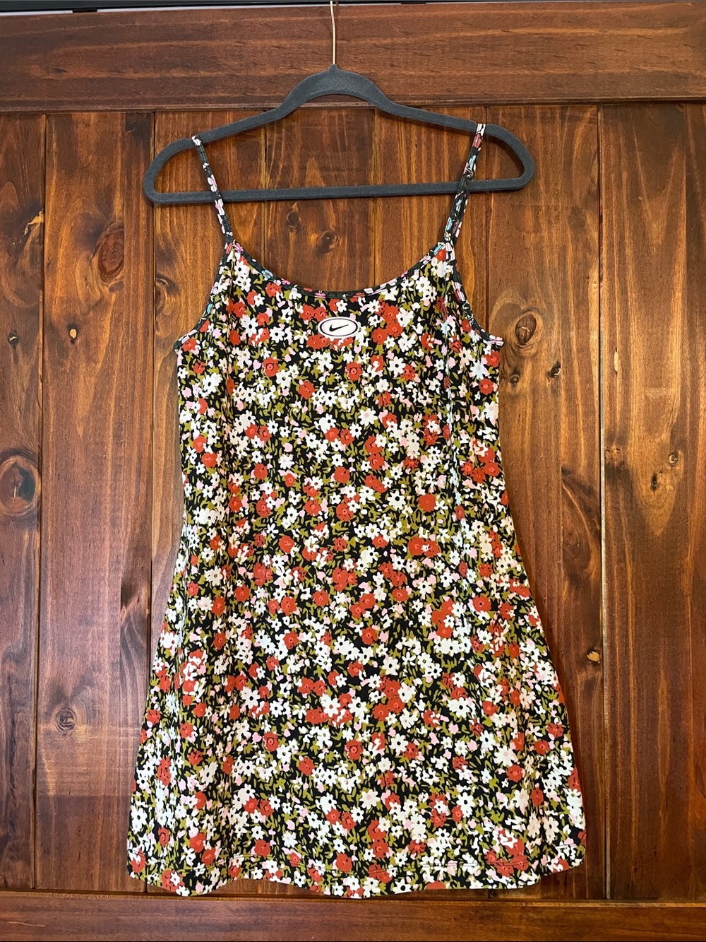 Nike Y2K Slim Fit Floral Mini Dress— SzM